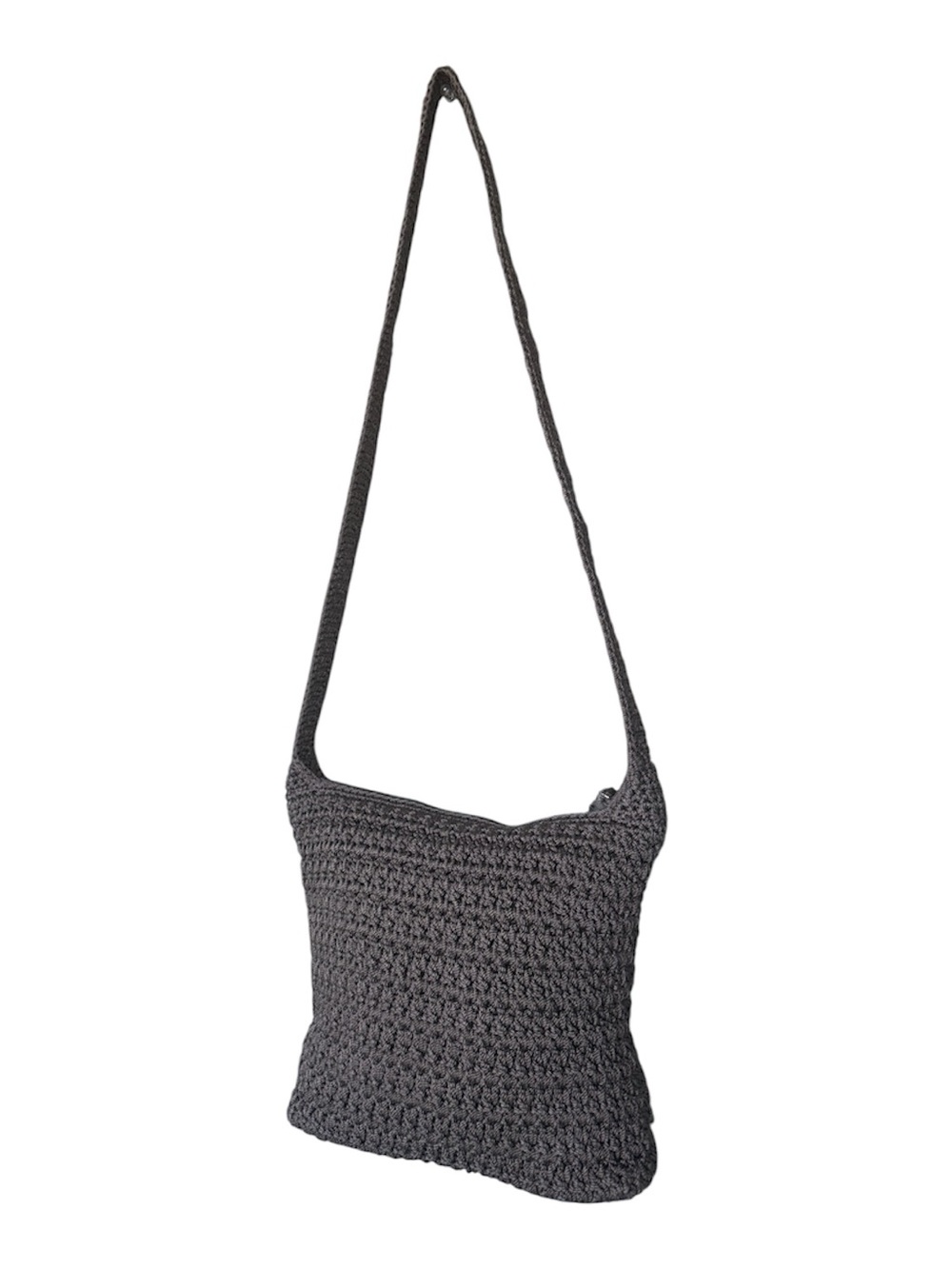 The Sak Crocheted Brown Shoulder Bag - Casual Crossbody, EUC